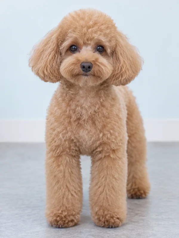 Toy Poodle portresi